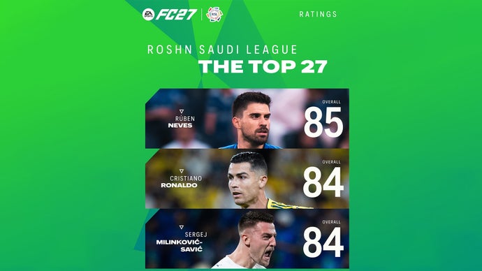 EA FC 27 SPL Ratings: Rúben Neves Takes the Crown in Saudi Pro League, Ronaldo Drops in Value